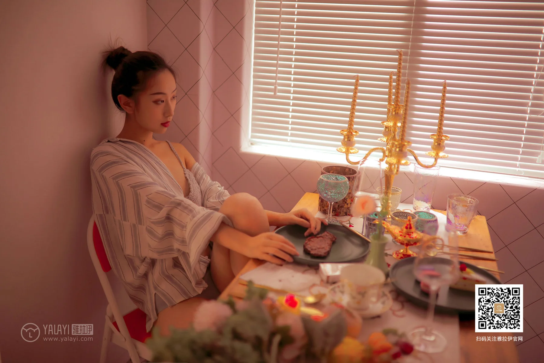 YALAYI 雅拉伊 Vol.365 晓琪《情关难解》 - 4