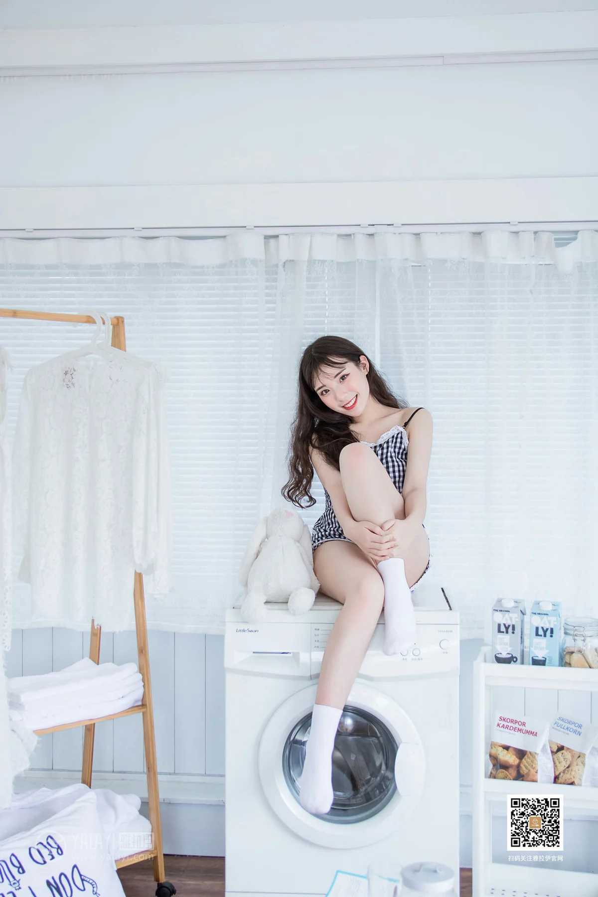 YALAYI 雅拉伊 Vol.369 阿橙《一双白袜子》 - 10