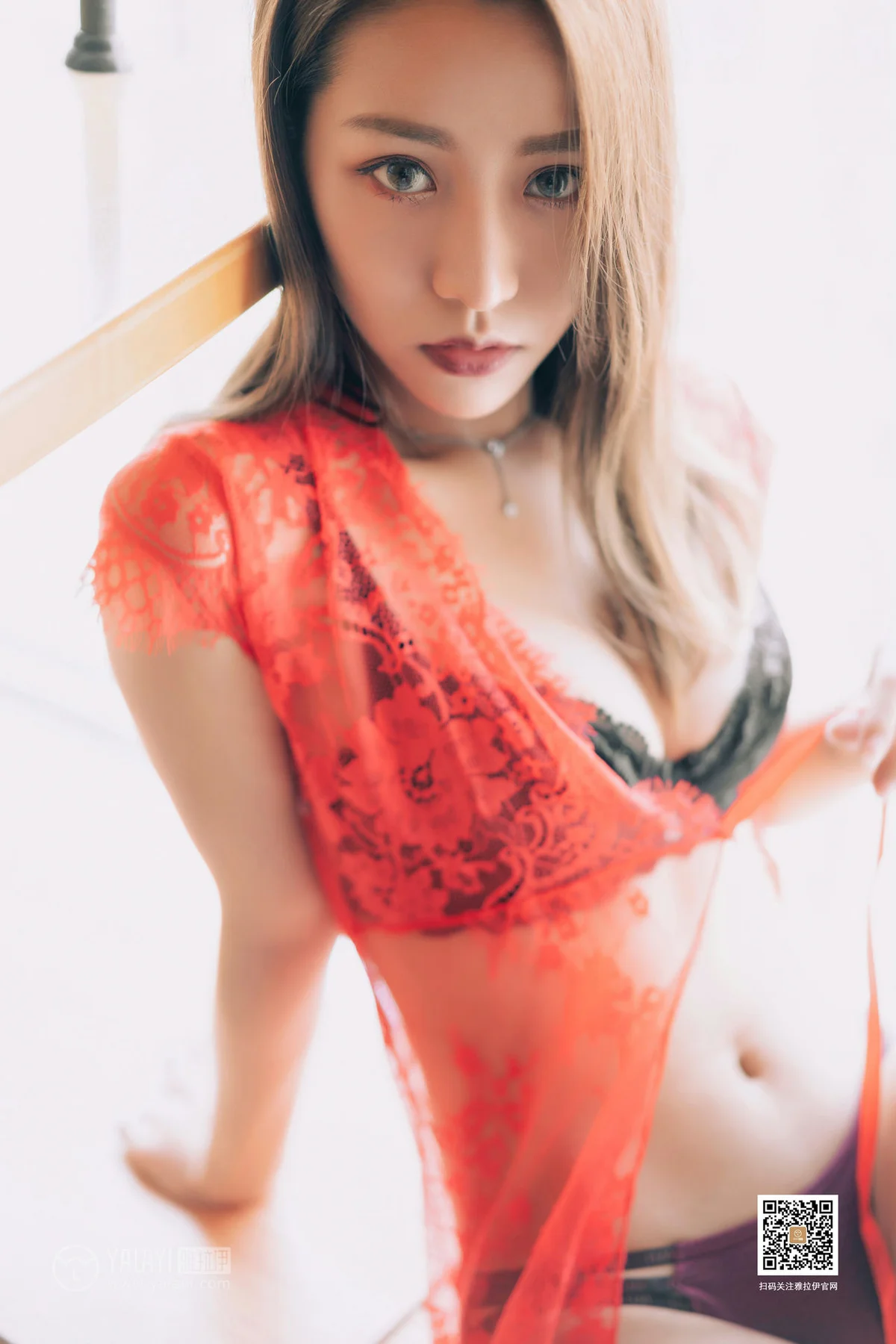 YALAYI 雅拉伊 Vol.381 芊芊《红与黑》 - 3