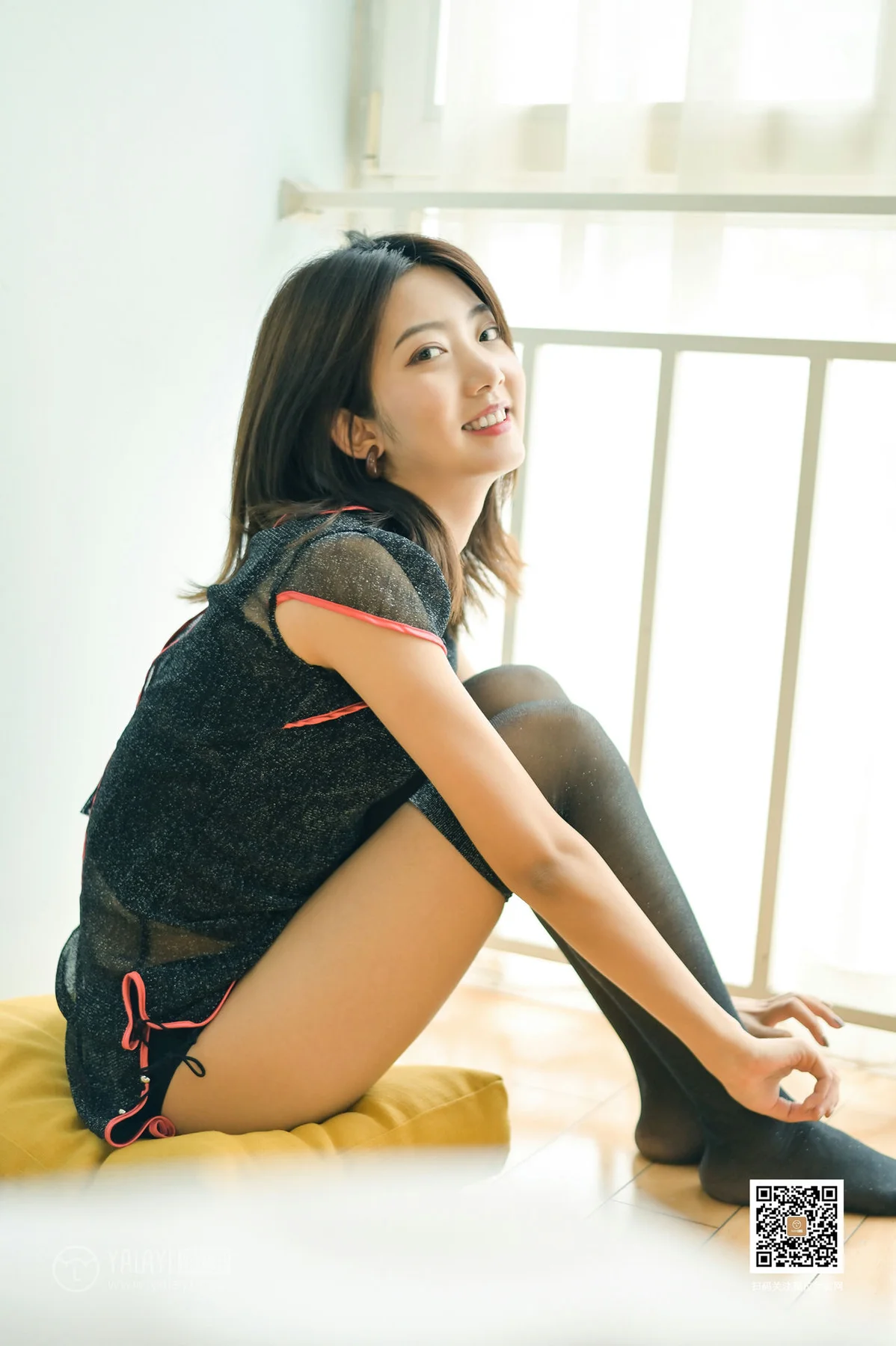 YALAYI 雅拉伊 Vol.382 纹纹《音乐系的旗袍女孩》 - 4