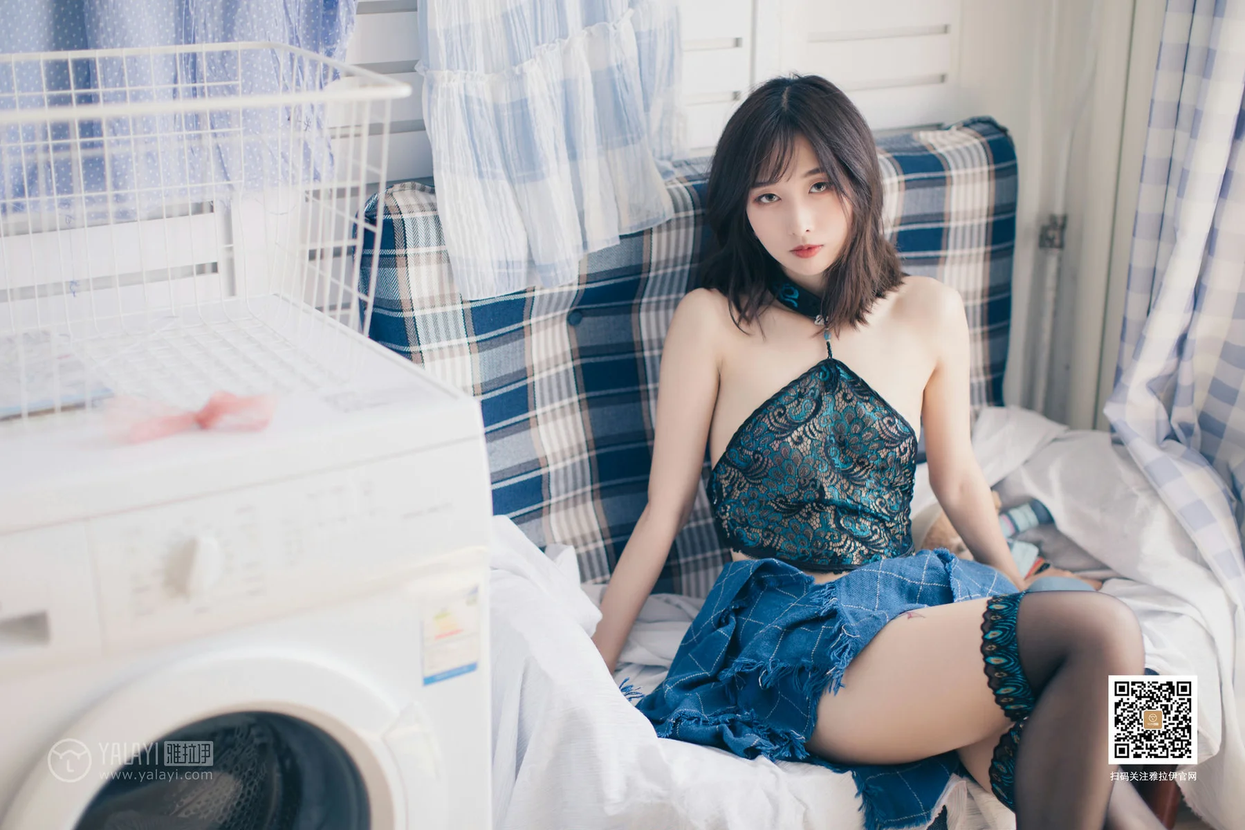 YALAYI 雅拉伊 Vol.393 佳佳《丝情袜意》 - 7