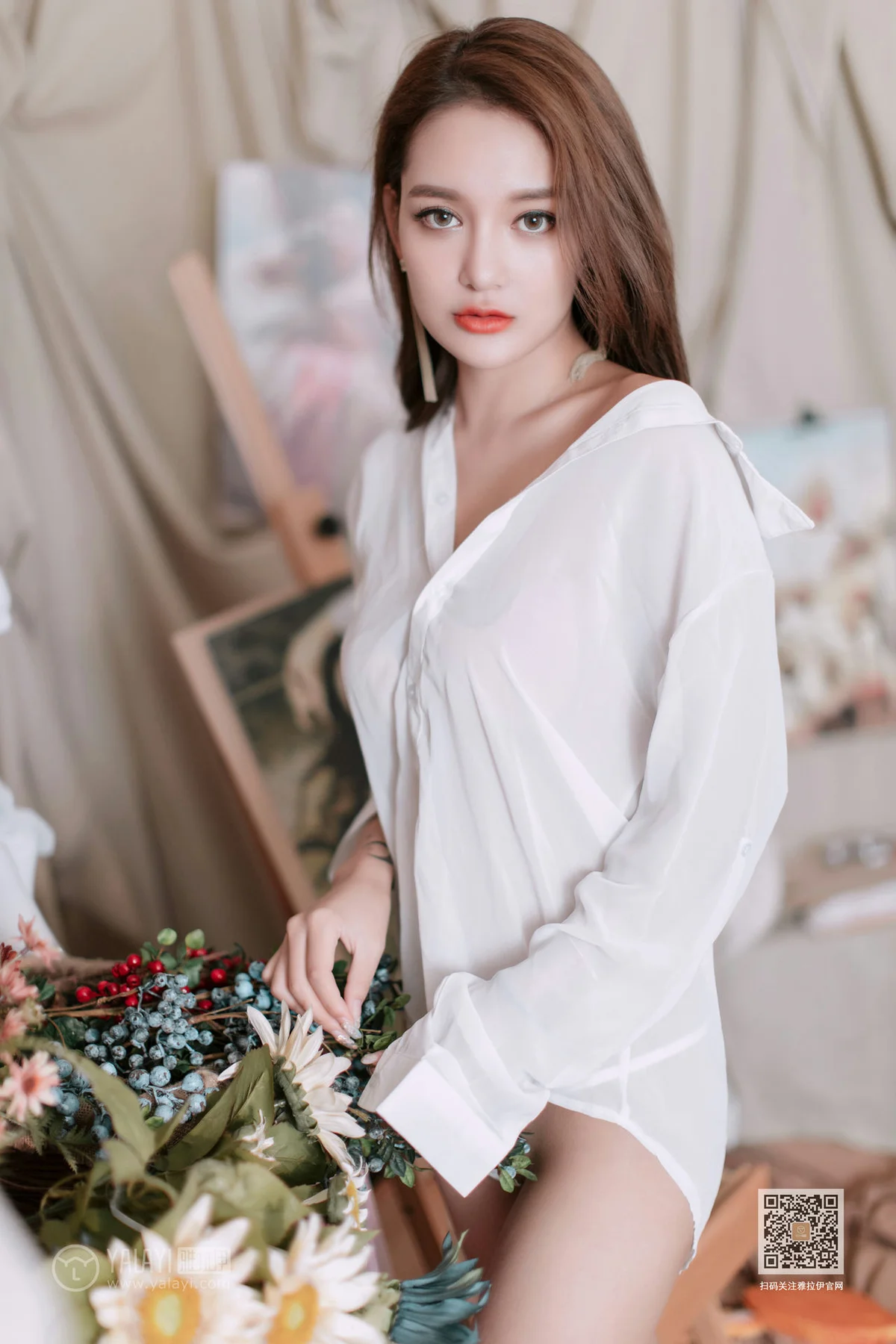 YALAYI 雅拉伊 Vol.398 刘子炀《如雪如霜》 - 6