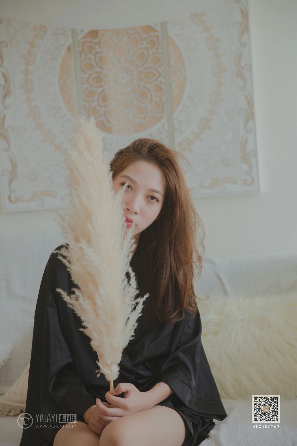 YALAYI 雅拉伊 Vol.416 蓝心《白加黑》 - 8