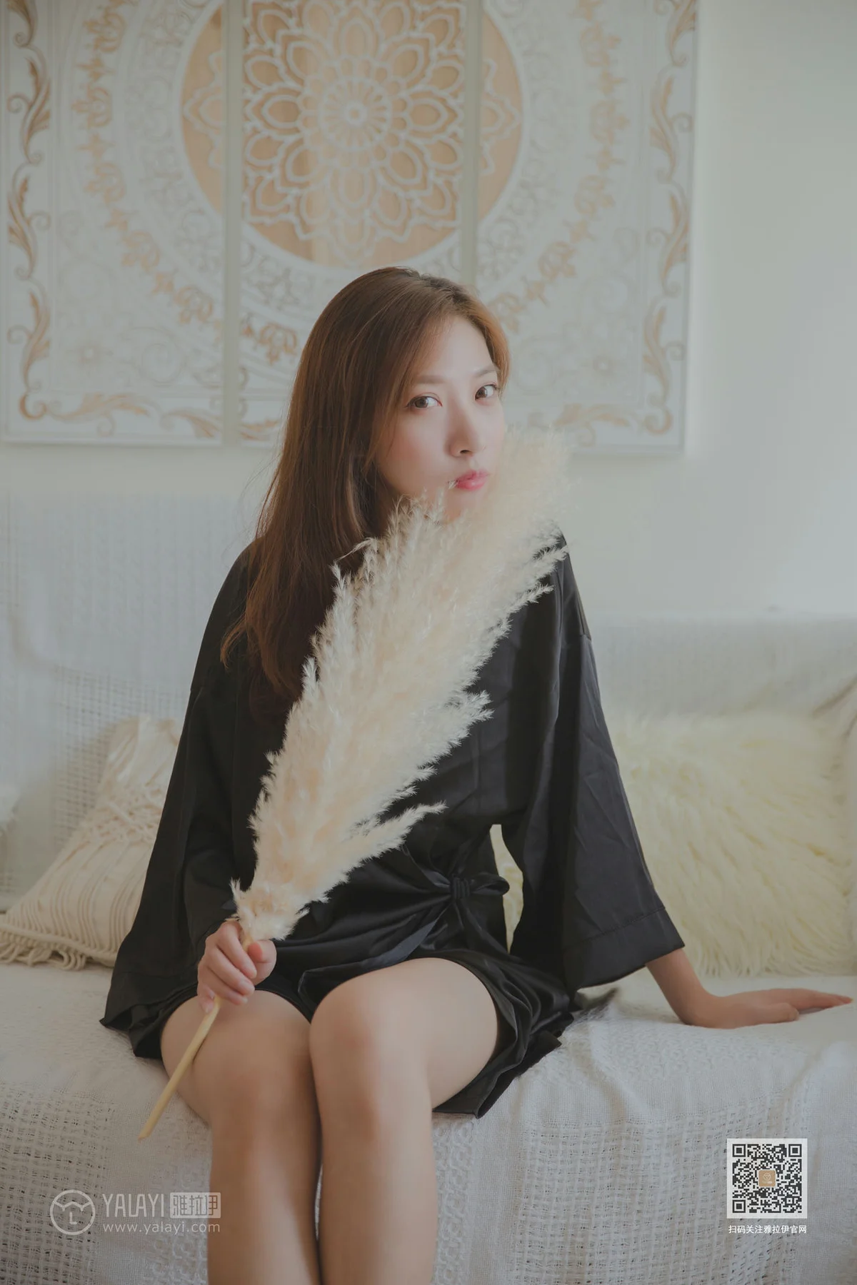 YALAYI 雅拉伊 Vol.416 蓝心《白加黑》 - 1