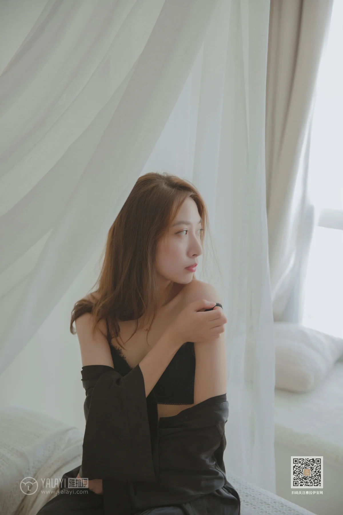 YALAYI 雅拉伊 Vol.416 蓝心《白加黑》 - 9