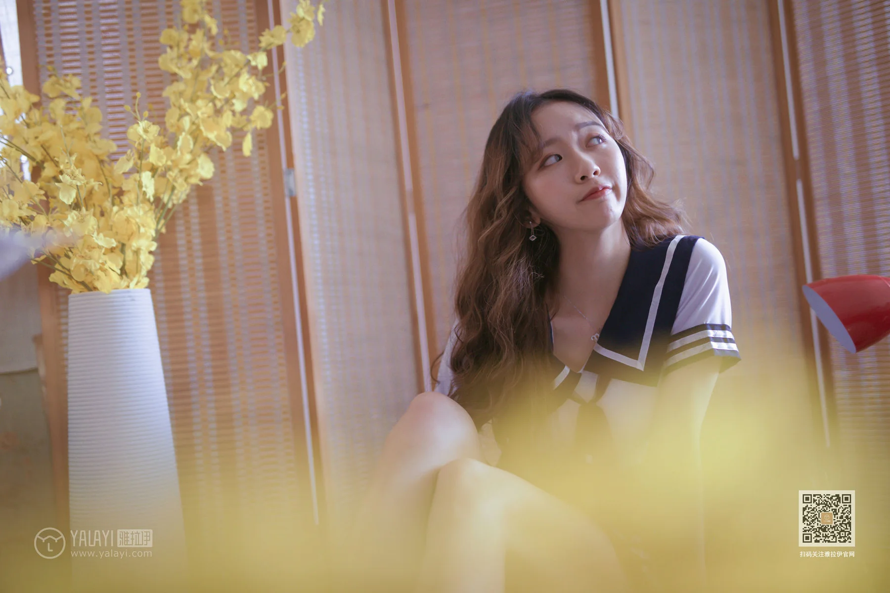 YALAYI 雅拉伊 Vol.438 晓琳《美女与水手服》 - 5