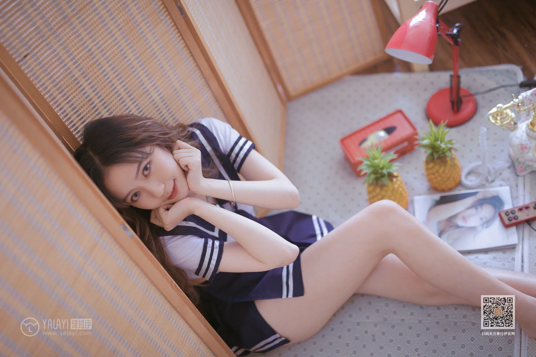 YALAYI 雅拉伊 Vol.438 晓琳《美女与水手服》 - 2