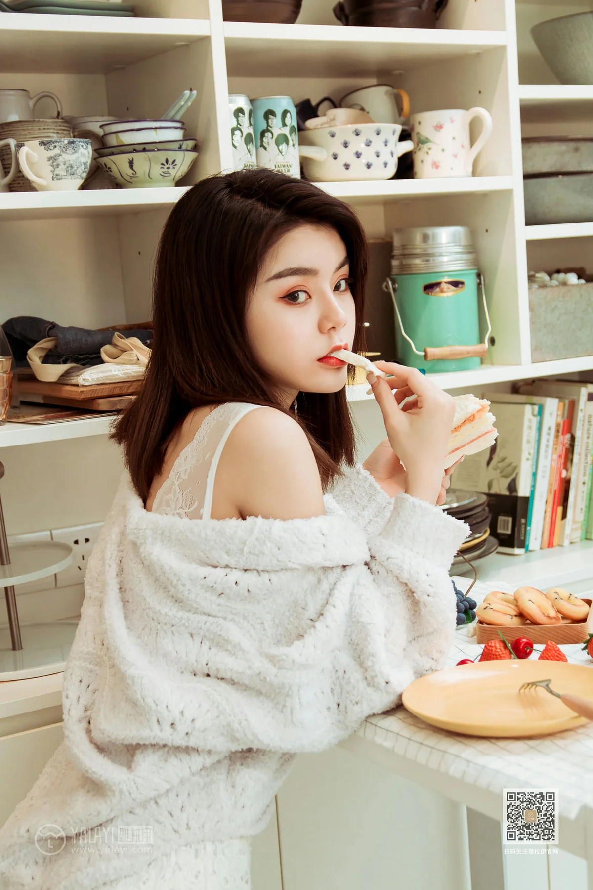 YALAYI 雅拉伊 Vol.444 蓉蓉《东京的早餐》 - 4