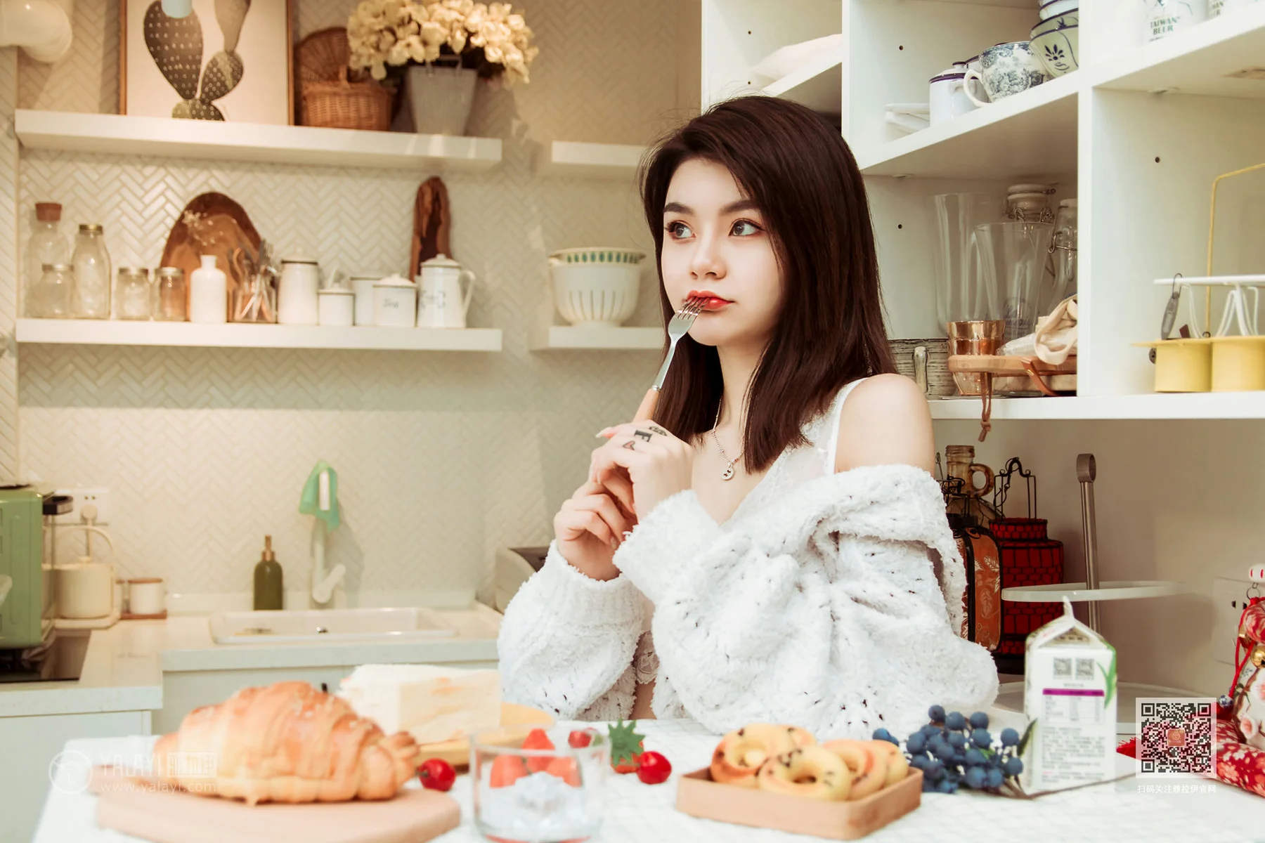 YALAYI 雅拉伊 Vol.444 蓉蓉《东京的早餐》 - 5