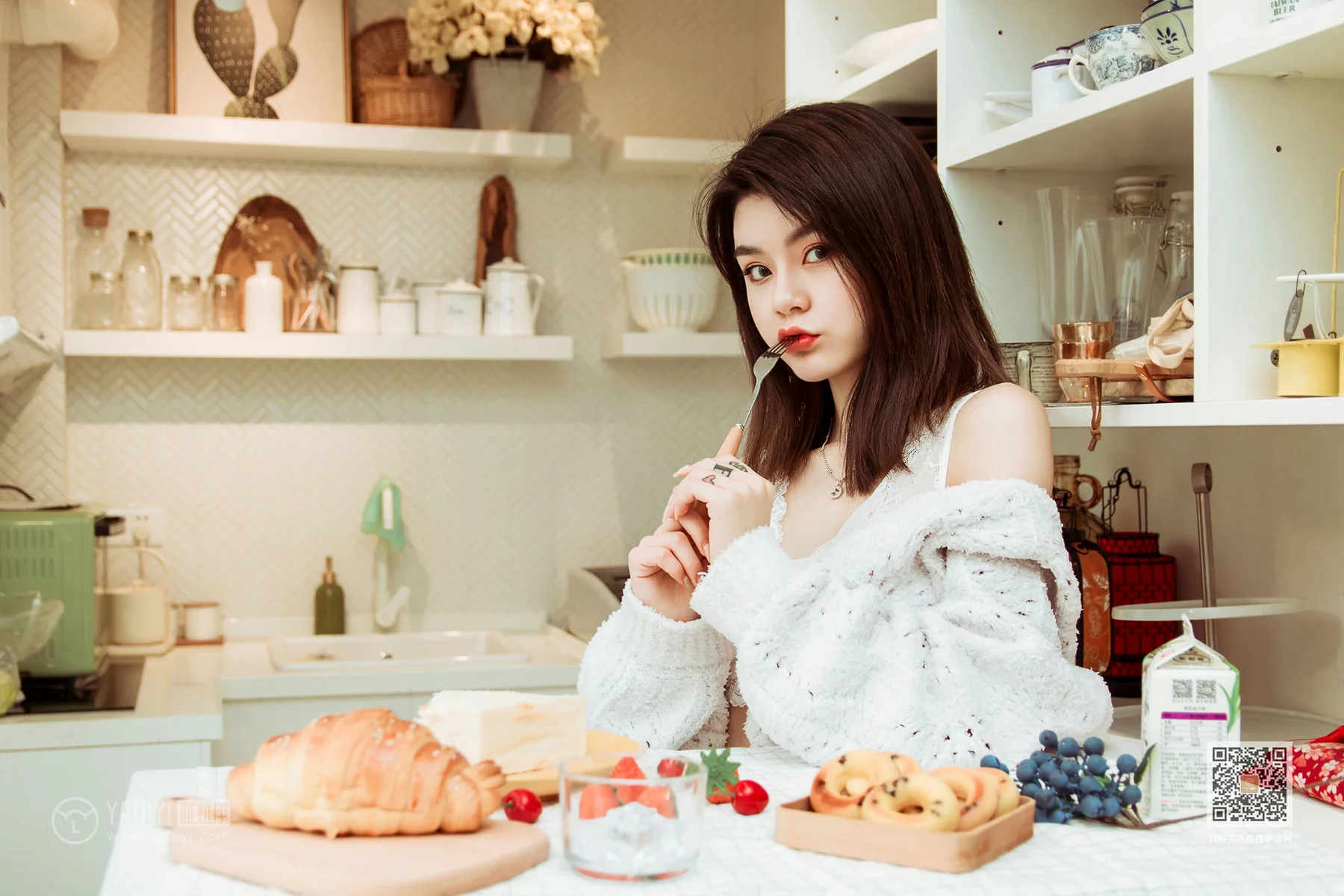 YALAYI 雅拉伊 Vol.444 蓉蓉《东京的早餐》 - 6