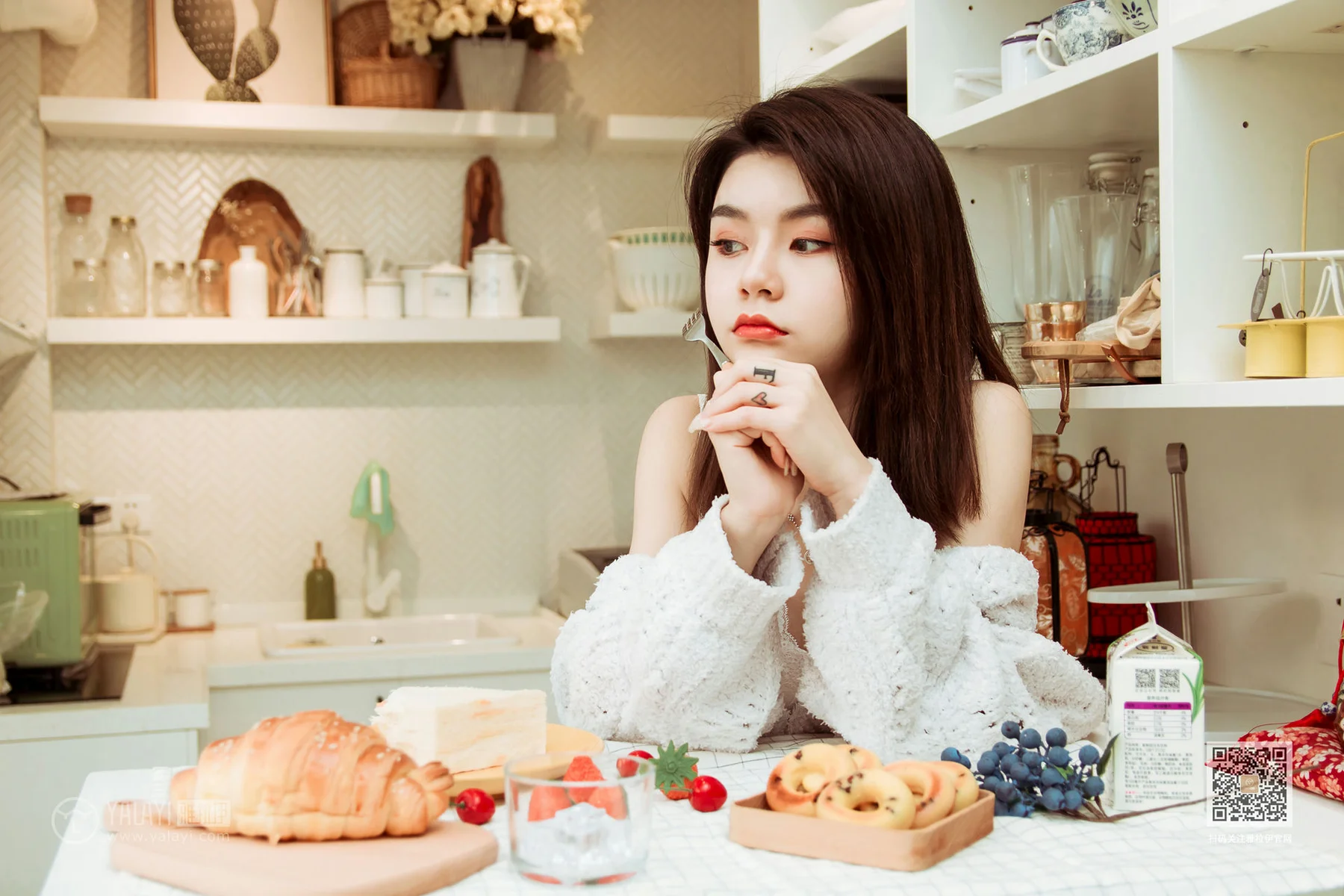 YALAYI 雅拉伊 Vol.444 蓉蓉《东京的早餐》 - 7