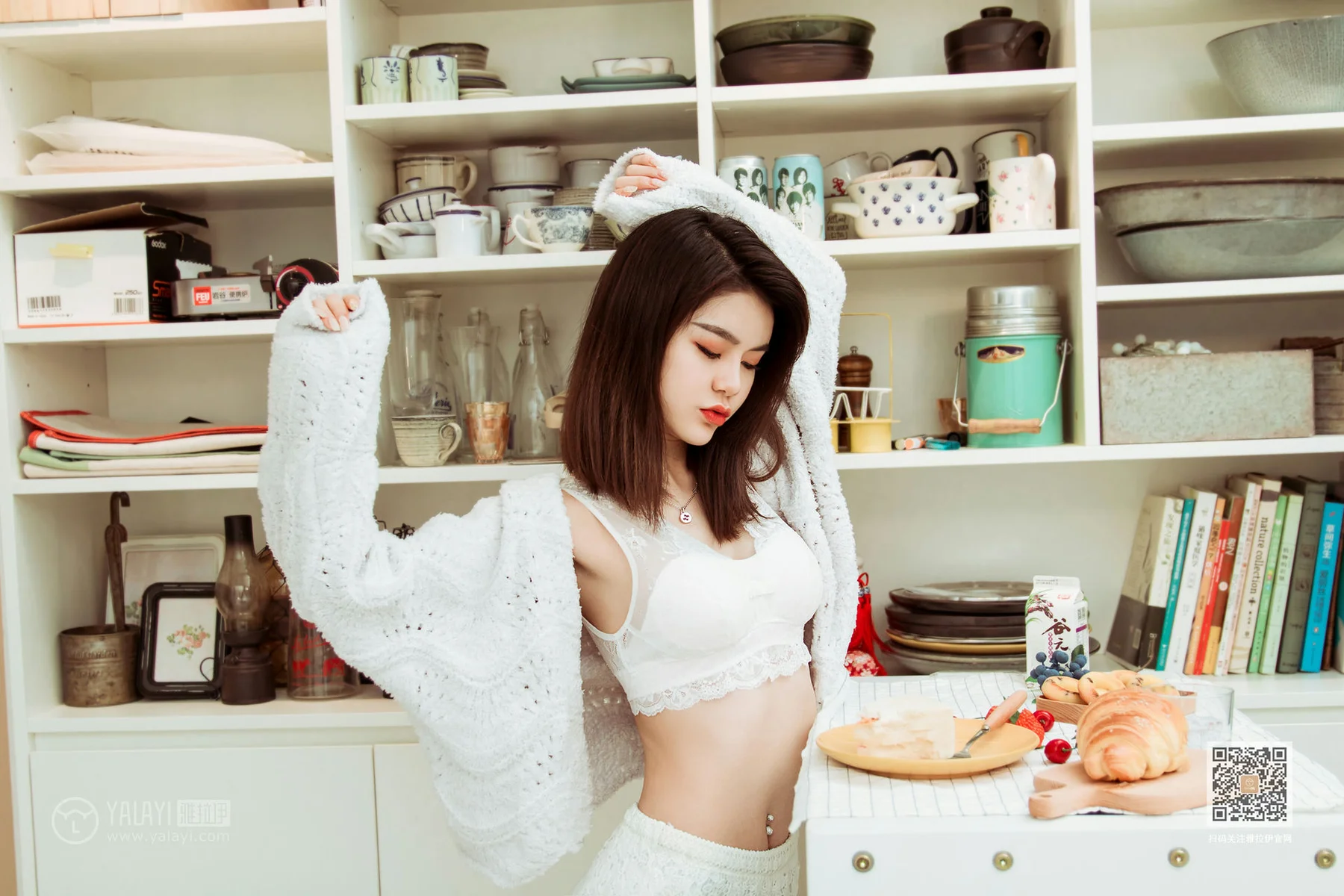 YALAYI 雅拉伊 Vol.444 蓉蓉《东京的早餐》 - 8