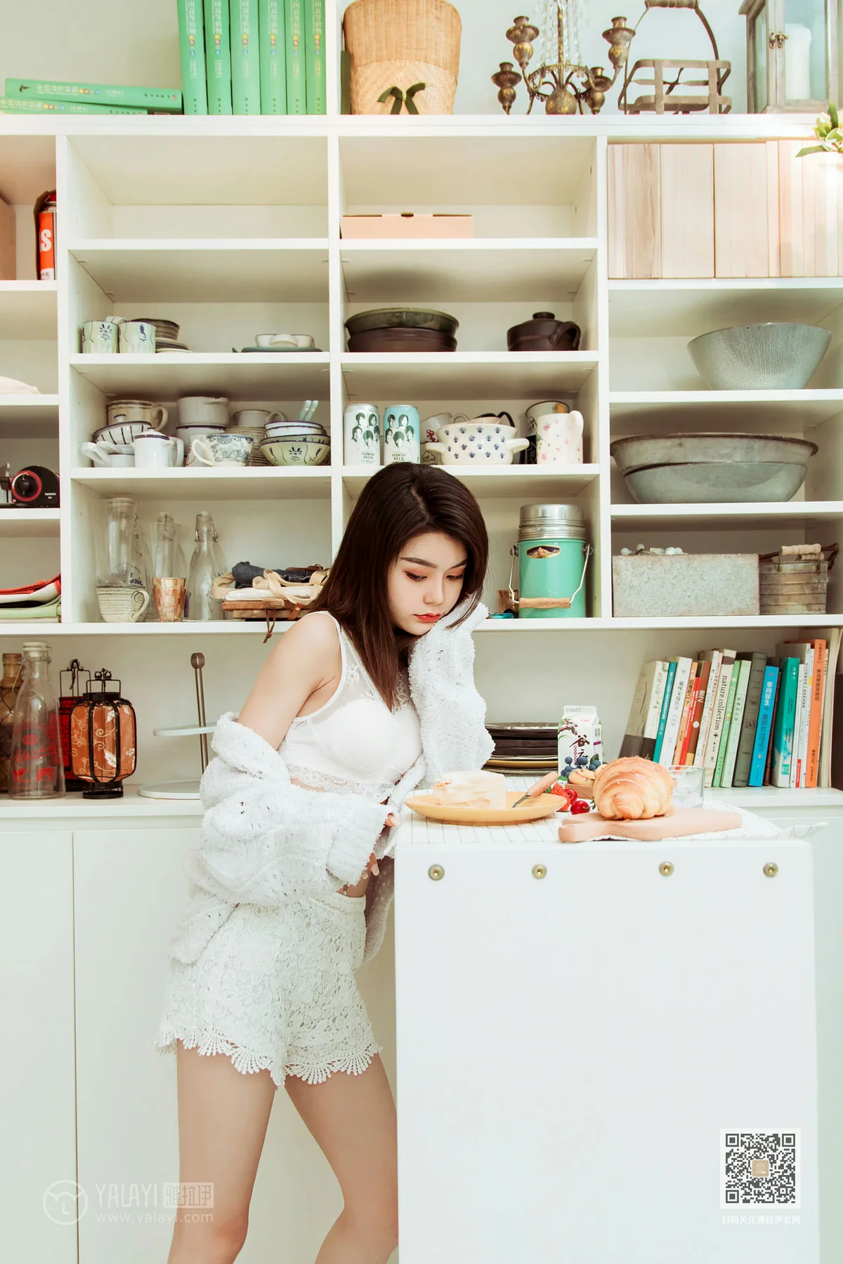 YALAYI 雅拉伊 Vol.444 蓉蓉《东京的早餐》 - 9