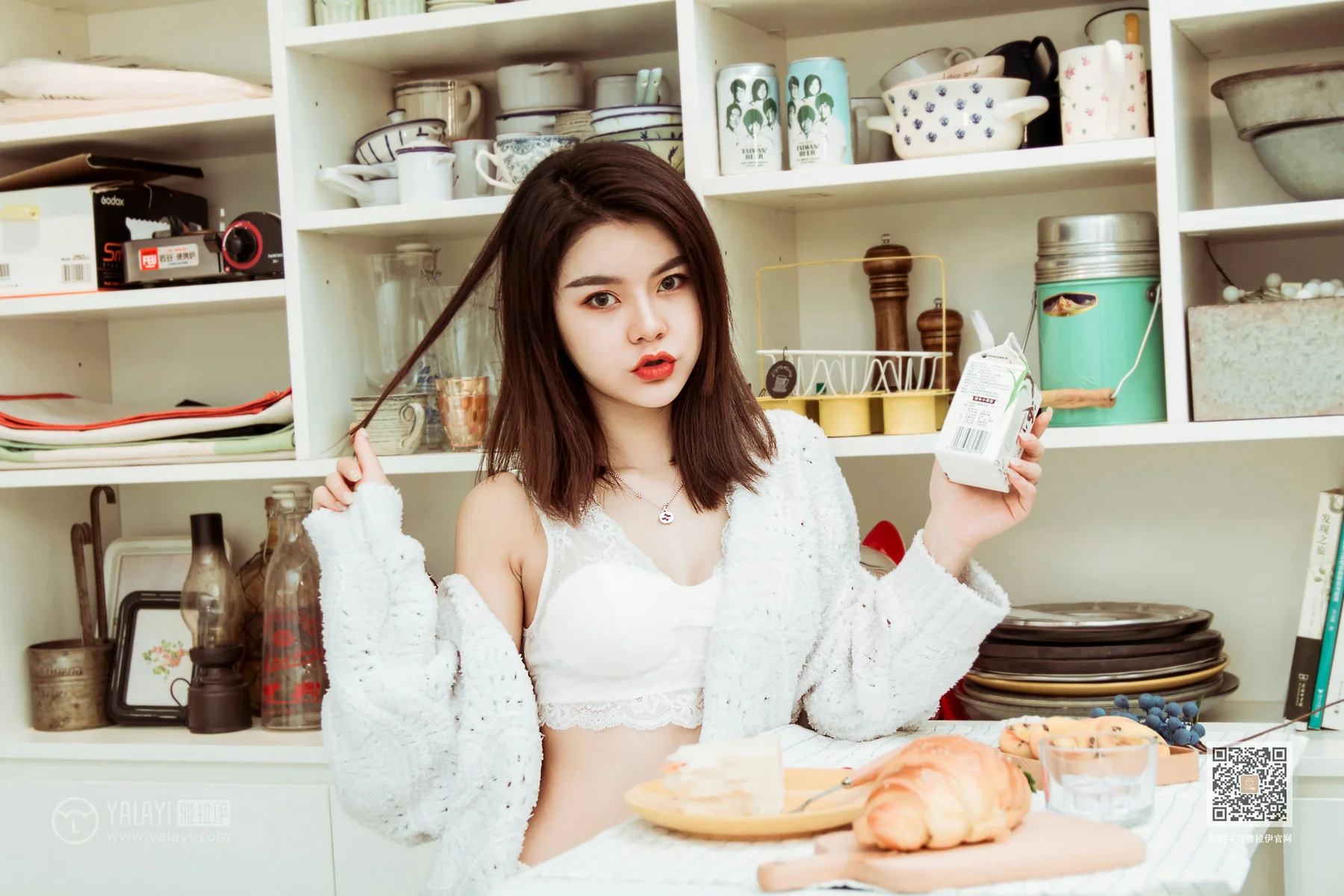 YALAYI 雅拉伊 Vol.444 蓉蓉《东京的早餐》 - 2