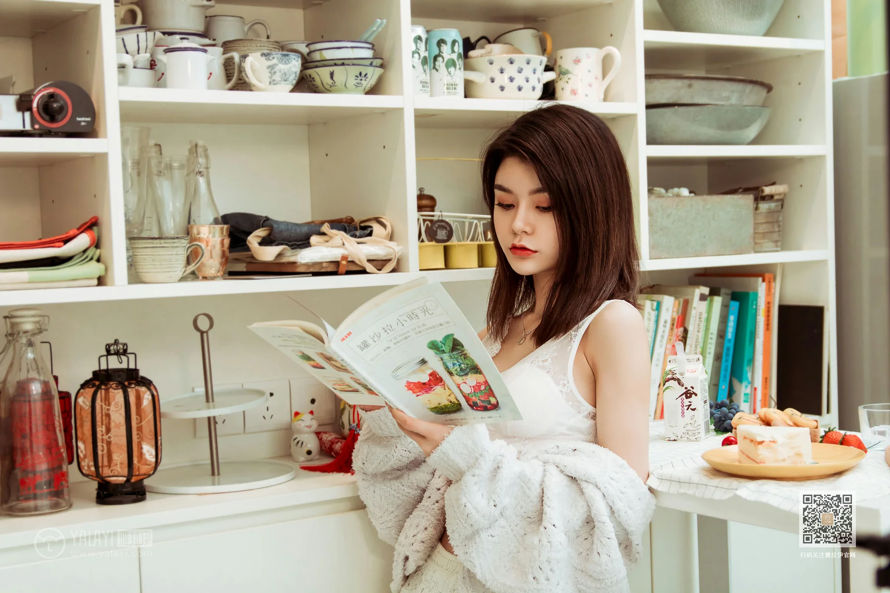 YALAYI 雅拉伊 Vol.444 蓉蓉《东京的早餐》 - 7