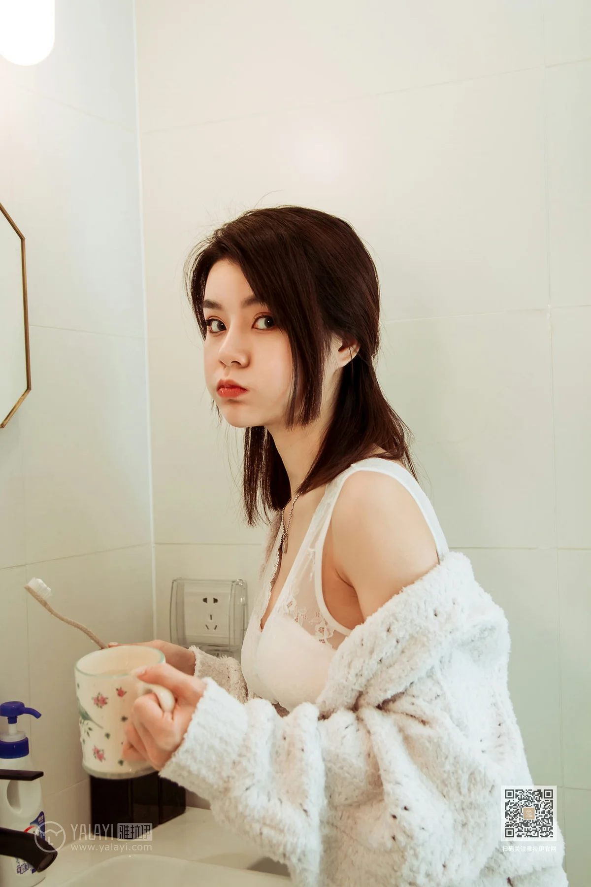 YALAYI 雅拉伊 Vol.444 蓉蓉《东京的早餐》 - 9