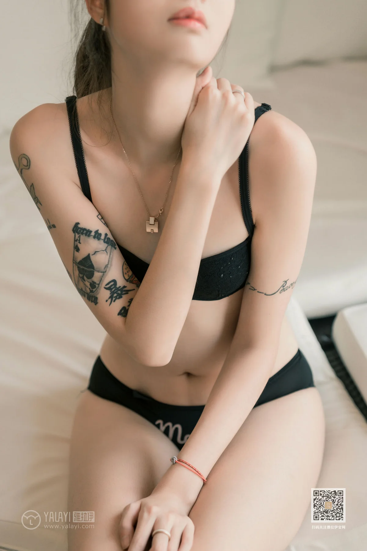 YALAYI 雅拉伊 Vol.451 鸭鸭《刺青女孩儿》 - 6