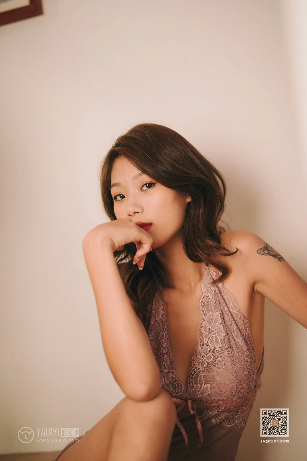 YALAYI 雅拉伊 Vol.510 楼梯间的偶遇 静初 - 8