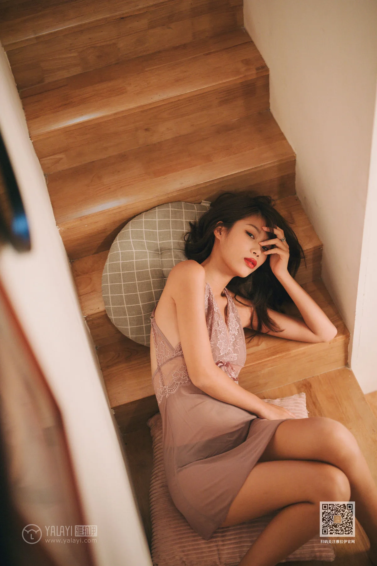 YALAYI 雅拉伊 Vol.510 楼梯间的偶遇 静初 - 7