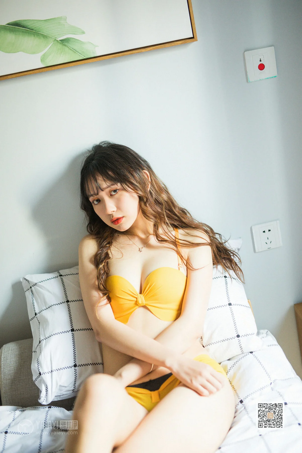 YALAYI 雅拉伊 Vol.511 杏色女孩儿 晓琳 - 7