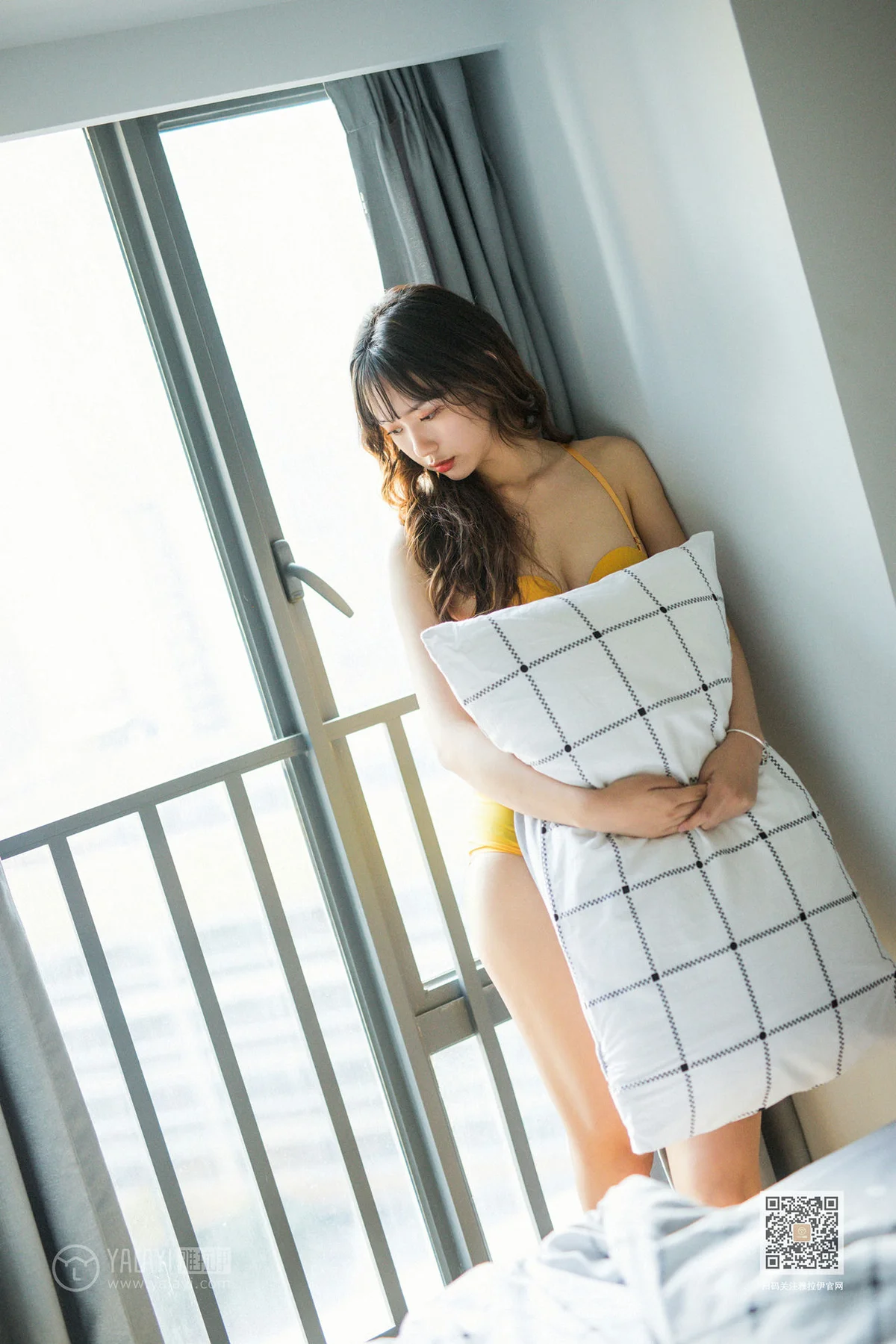 YALAYI 雅拉伊 Vol.511 杏色女孩儿 晓琳 - 3