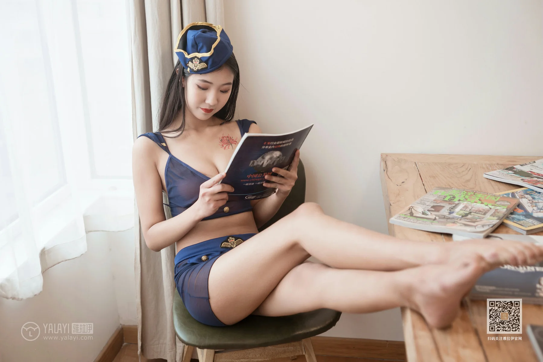 YALAYI 雅拉伊 Vol.515 空姐的另一面 诗诗 - 6