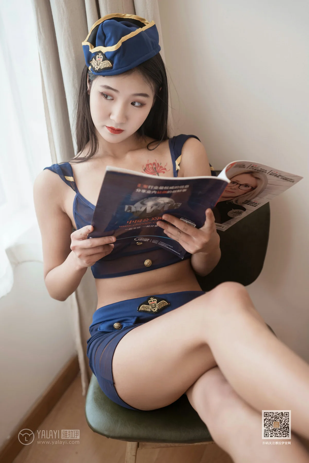 YALAYI 雅拉伊 Vol.515 空姐的另一面 诗诗 - 7