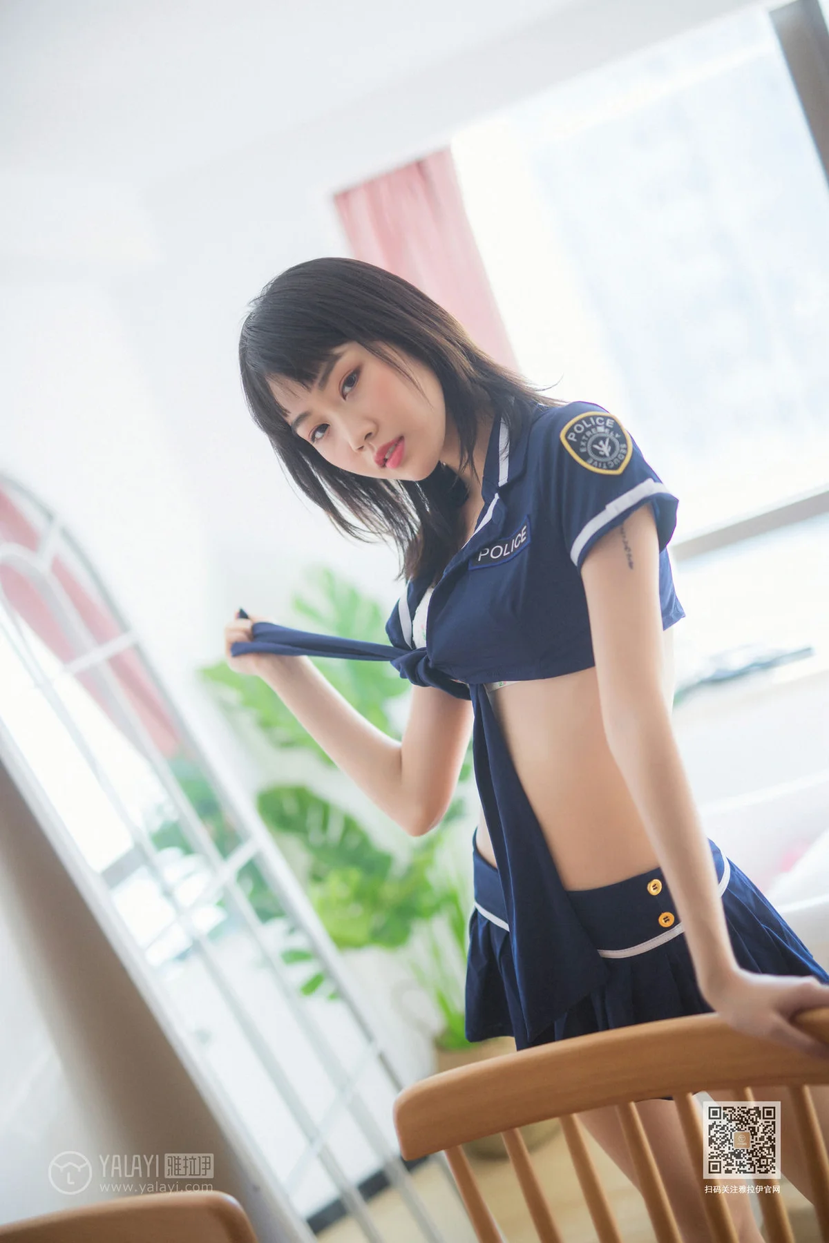 YALAYI 雅拉伊 Vol.544 雷霆警花 粉粉 - 9