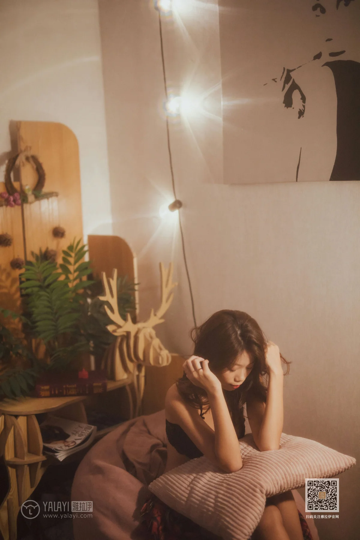 YALAYI 雅拉伊 Vol.548 梦境里的情人 静初 - 3
