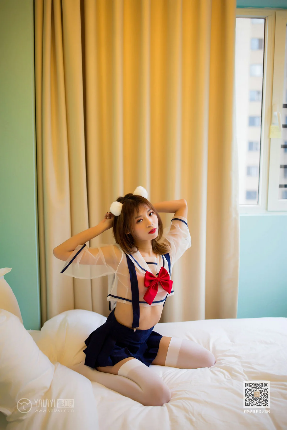 YALAYI 雅拉伊 Vol.550 进化的JK少女 丽雅 - 7