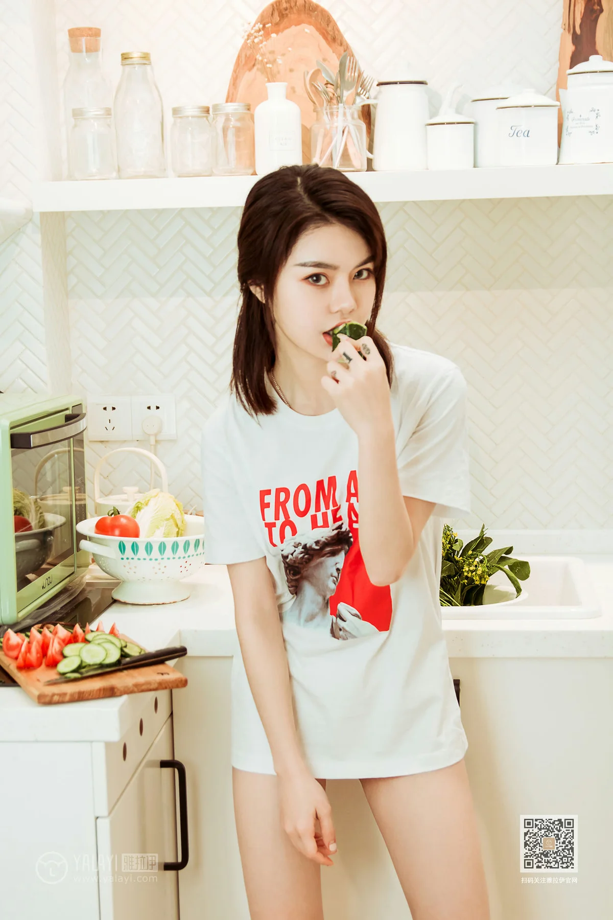 YALAYI 雅拉伊 Vol.555 蓉蓉的瘦身餐 蓉蓉 - 8