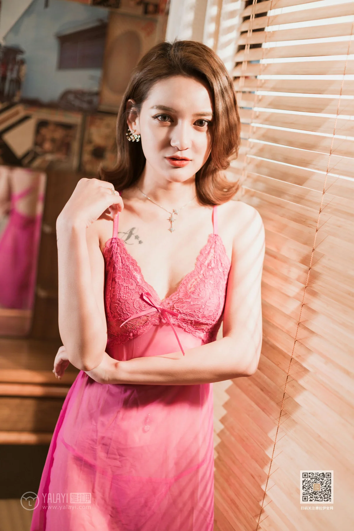 YALAYI 雅拉伊 Vol.578 刘子炀 粉玫瑰 - 1