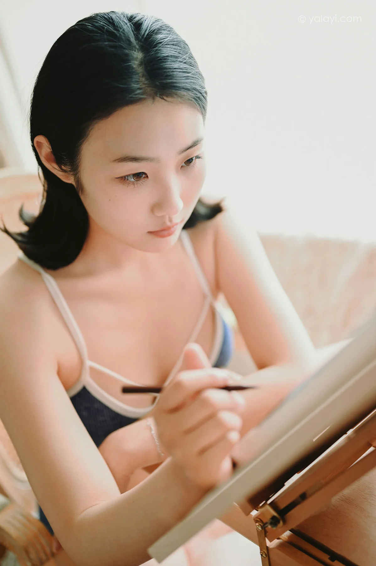 YALAYI 雅拉伊 Vol.668   沈伊 《作画的女孩》 - 7