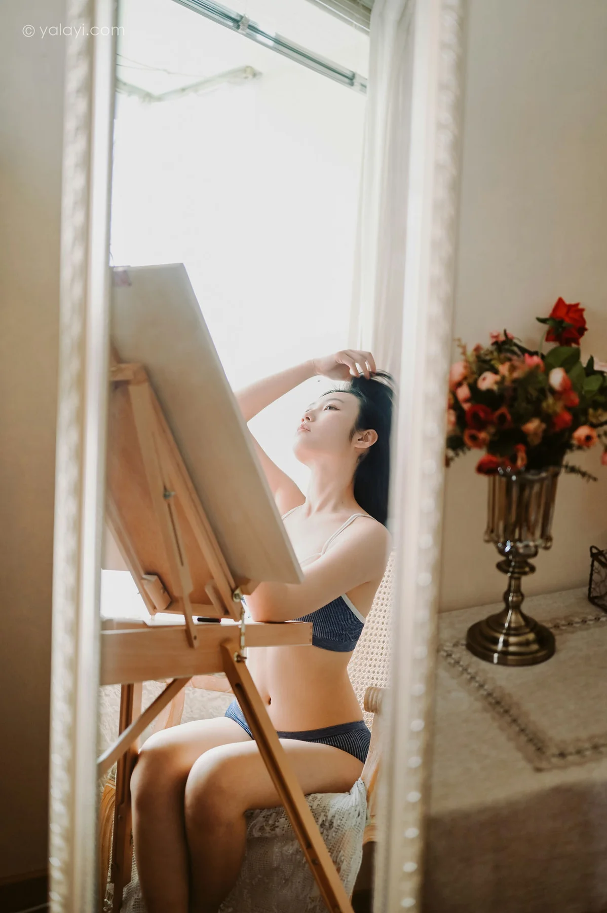 YALAYI 雅拉伊 Vol.668   沈伊 《作画的女孩》 - 9