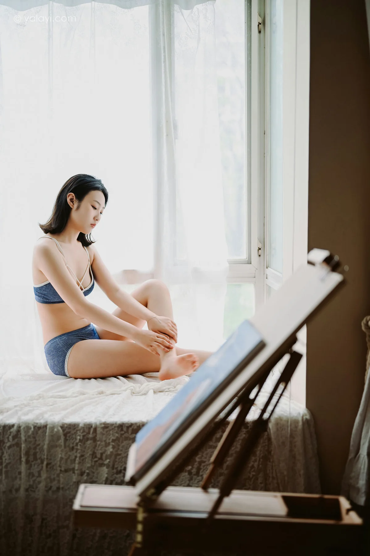 YALAYI 雅拉伊 Vol.668   沈伊 《作画的女孩》 - 5