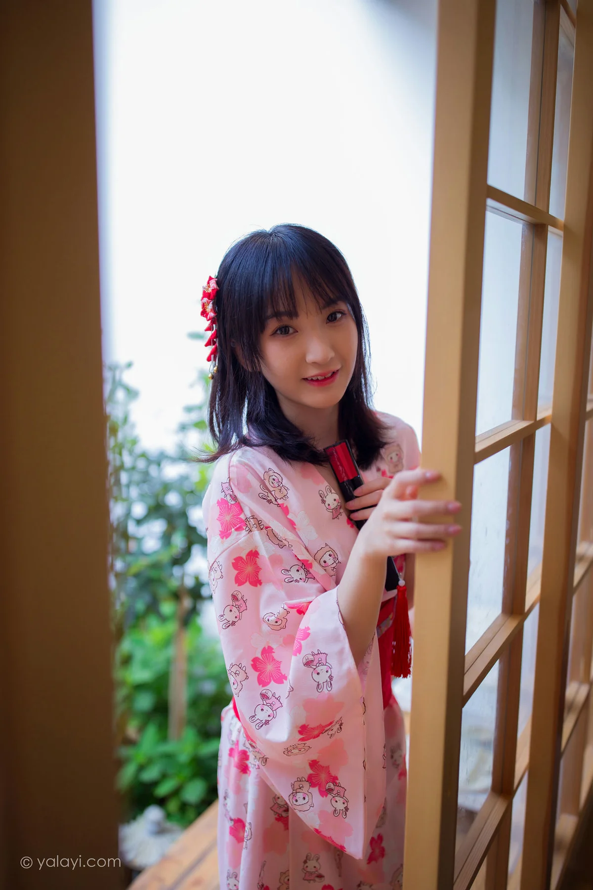 YALAYI 雅拉伊 Vol.704   落落 樱花精灵 - 8