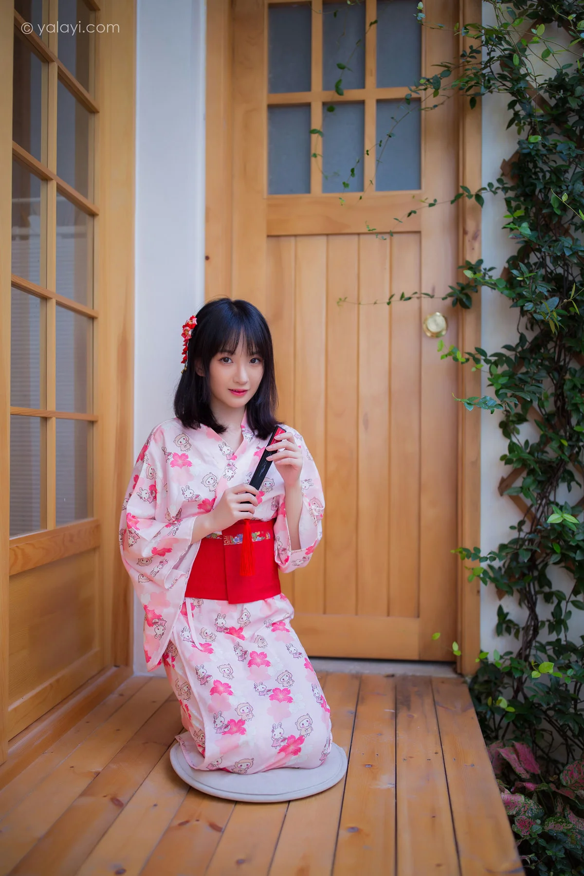 YALAYI 雅拉伊 Vol.704   落落 樱花精灵 - 3