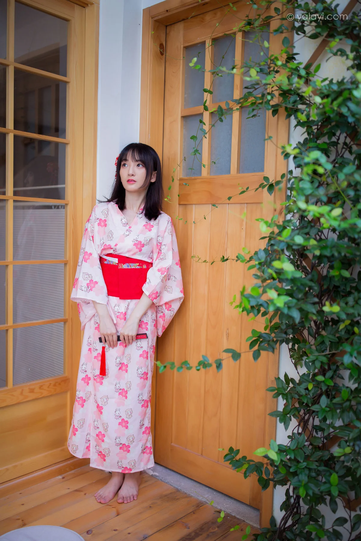 YALAYI 雅拉伊 Vol.704   落落 樱花精灵 - 7