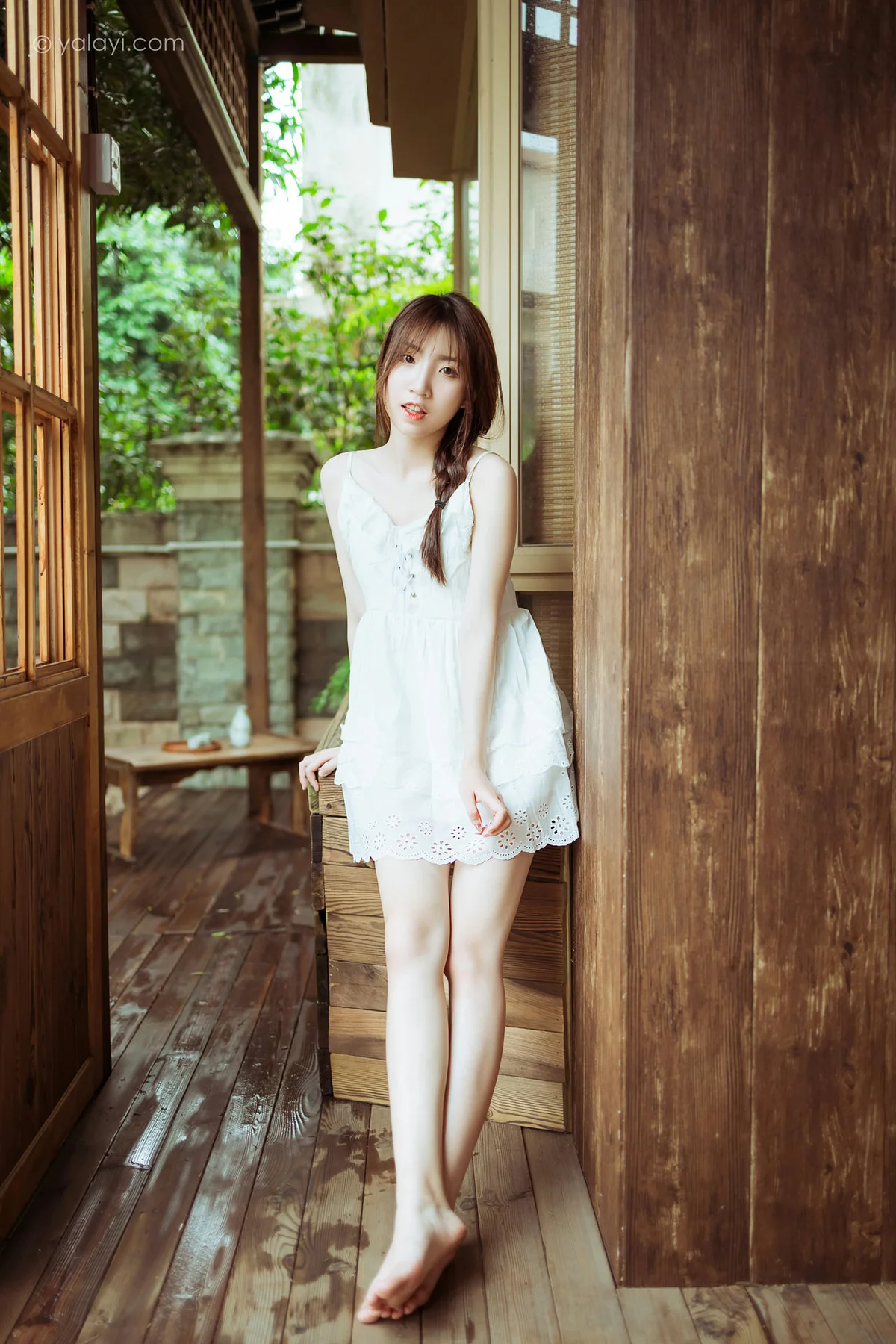 YALAYI 雅拉伊 Vol.714    小乔 雨后花园 - 8