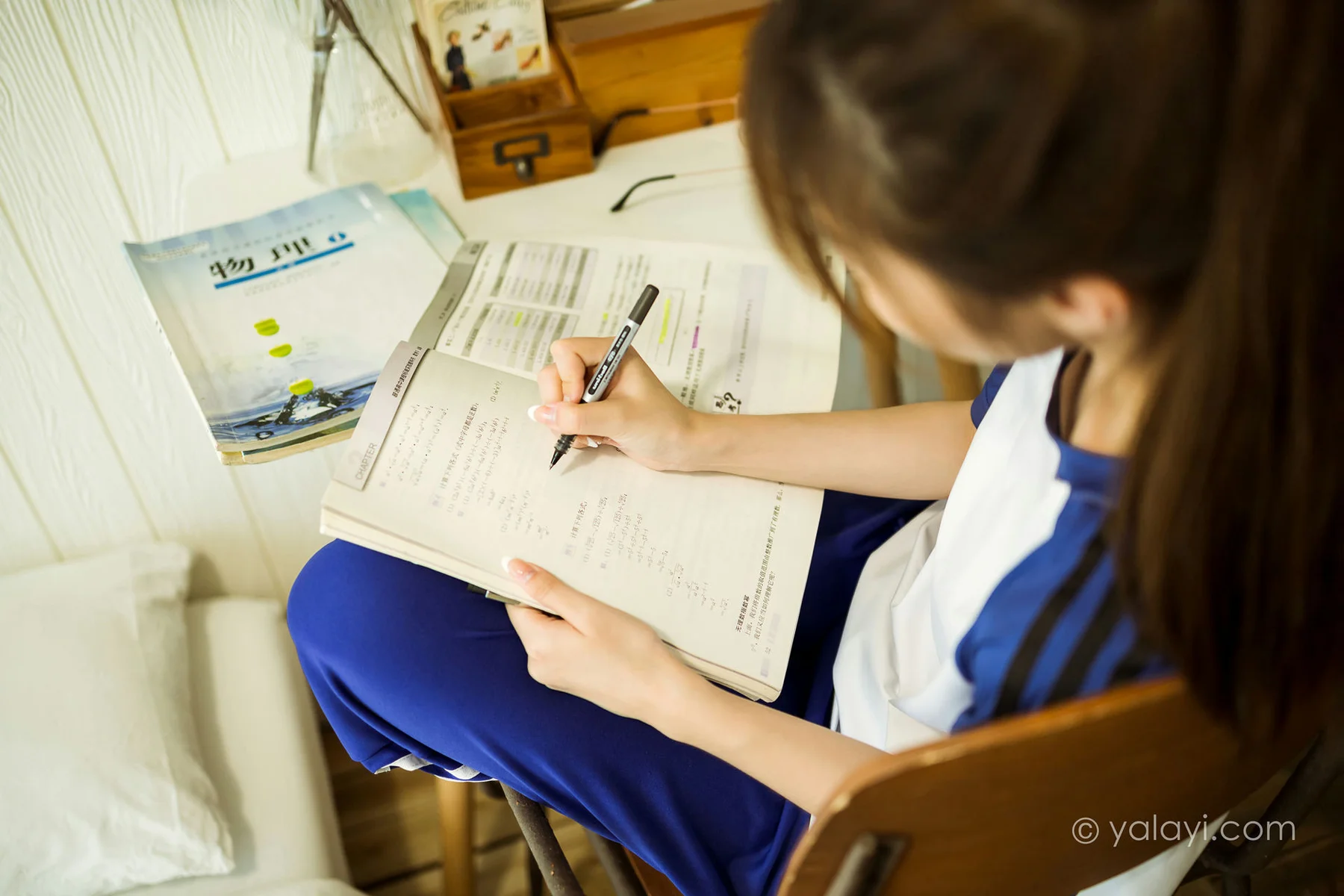 YALAYI 雅拉伊 Vol.718    小乔 学生制服一对一辅导 - 5