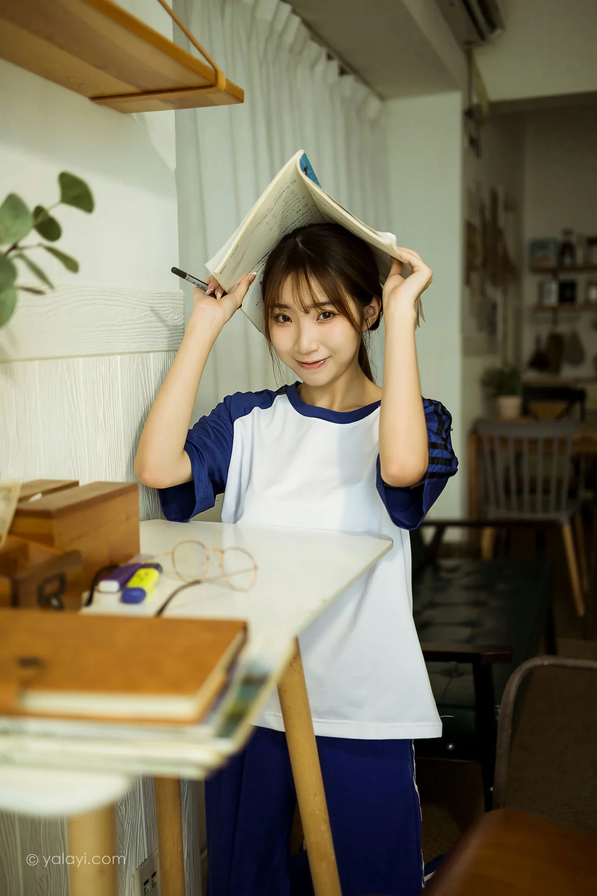 YALAYI 雅拉伊 Vol.718    小乔 学生制服一对一辅导 - 2