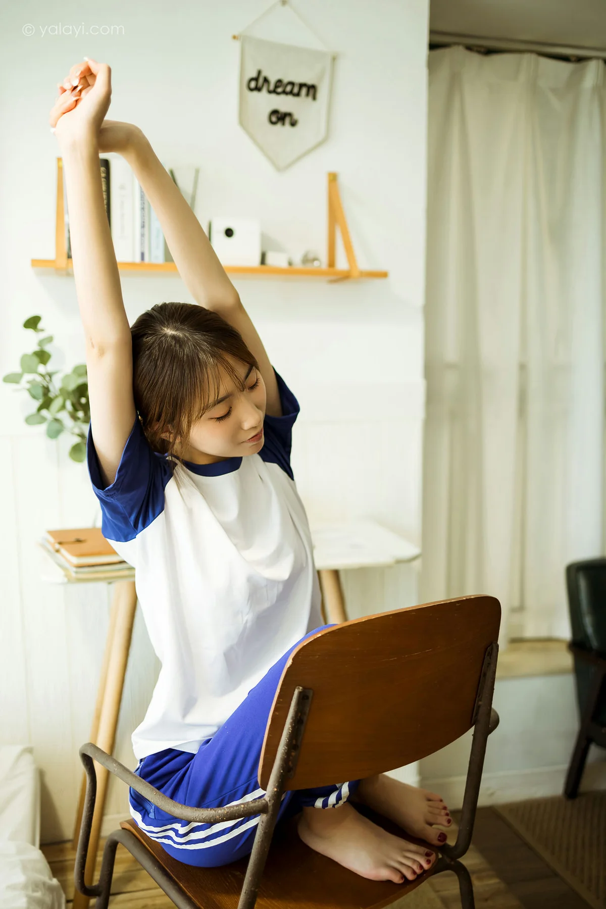 YALAYI 雅拉伊 Vol.718    小乔 学生制服一对一辅导 - 9