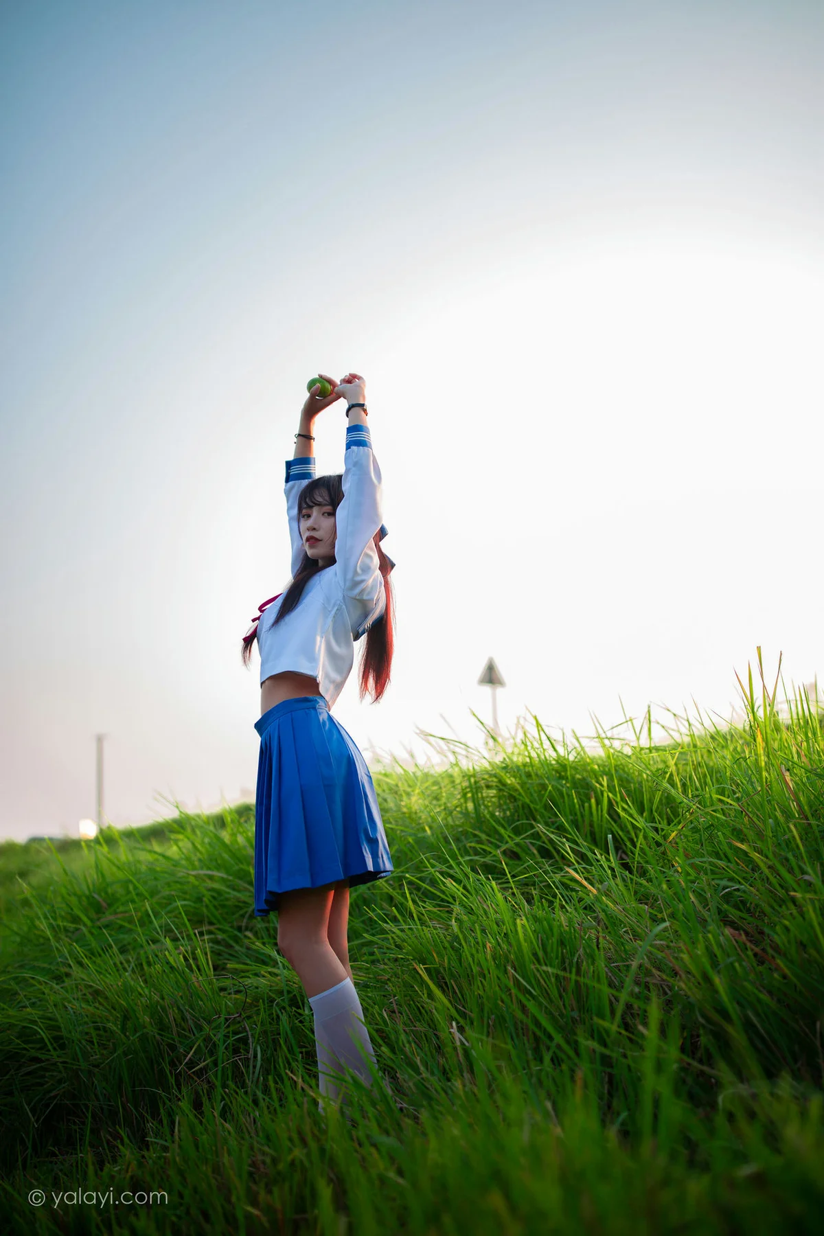 YALAYI 雅拉伊 Vol.723    丽雅 秋意浓 制服少女 - 2