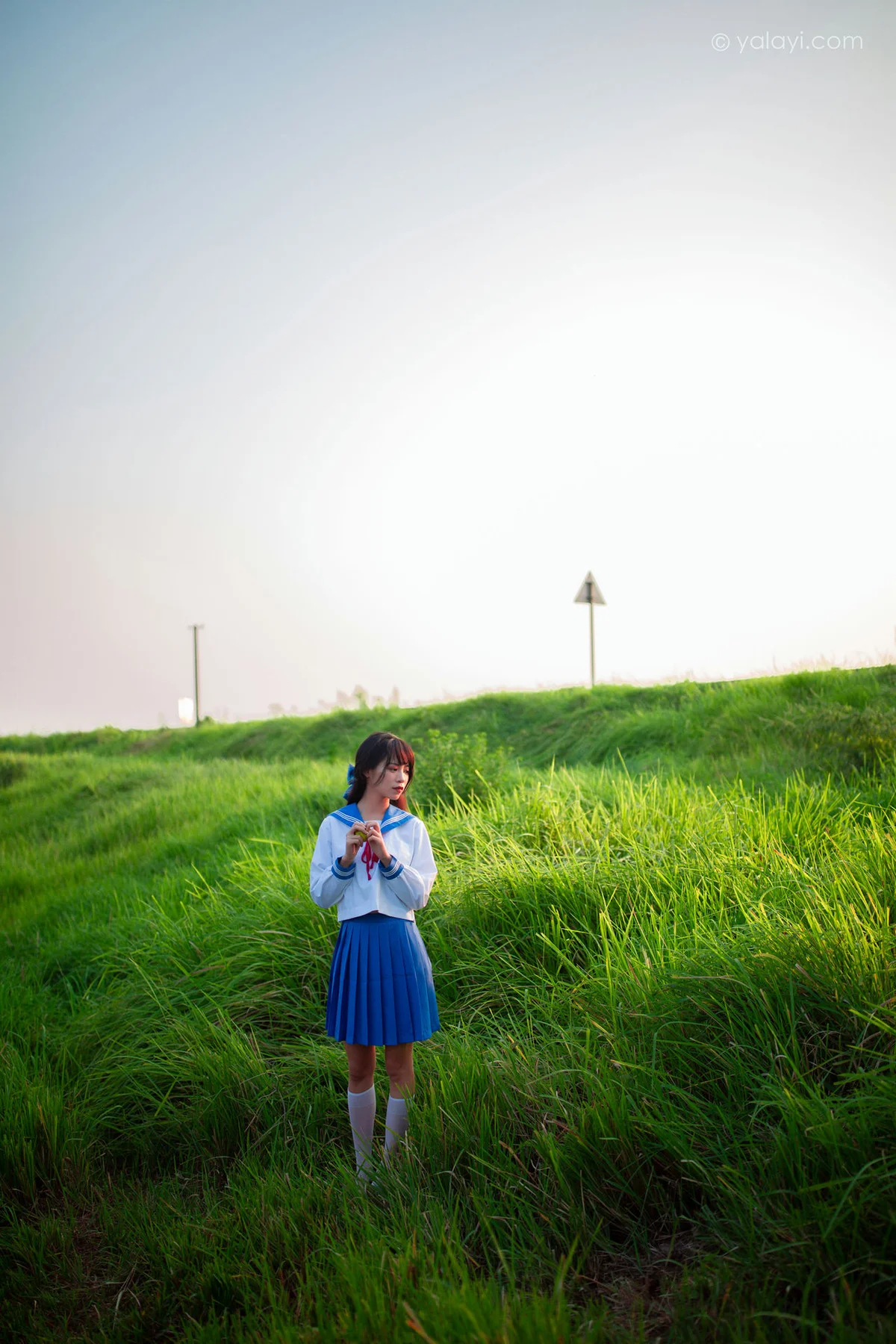 YALAYI 雅拉伊 Vol.723    丽雅 秋意浓 制服少女 - 5