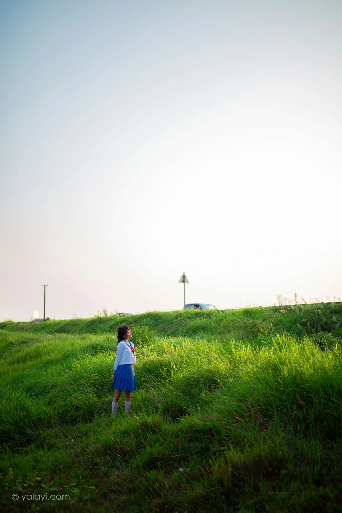 YALAYI 雅拉伊 Vol.723    丽雅 秋意浓 制服少女 - 7