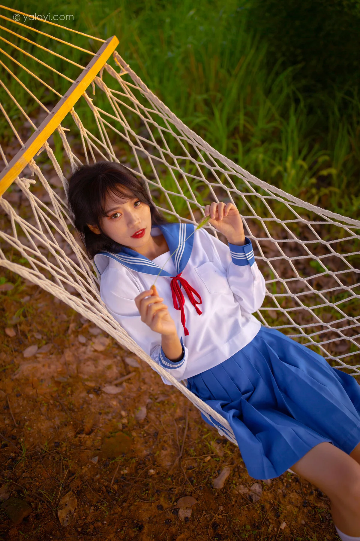 YALAYI 雅拉伊 Vol.723    丽雅 秋意浓 制服少女 - 7