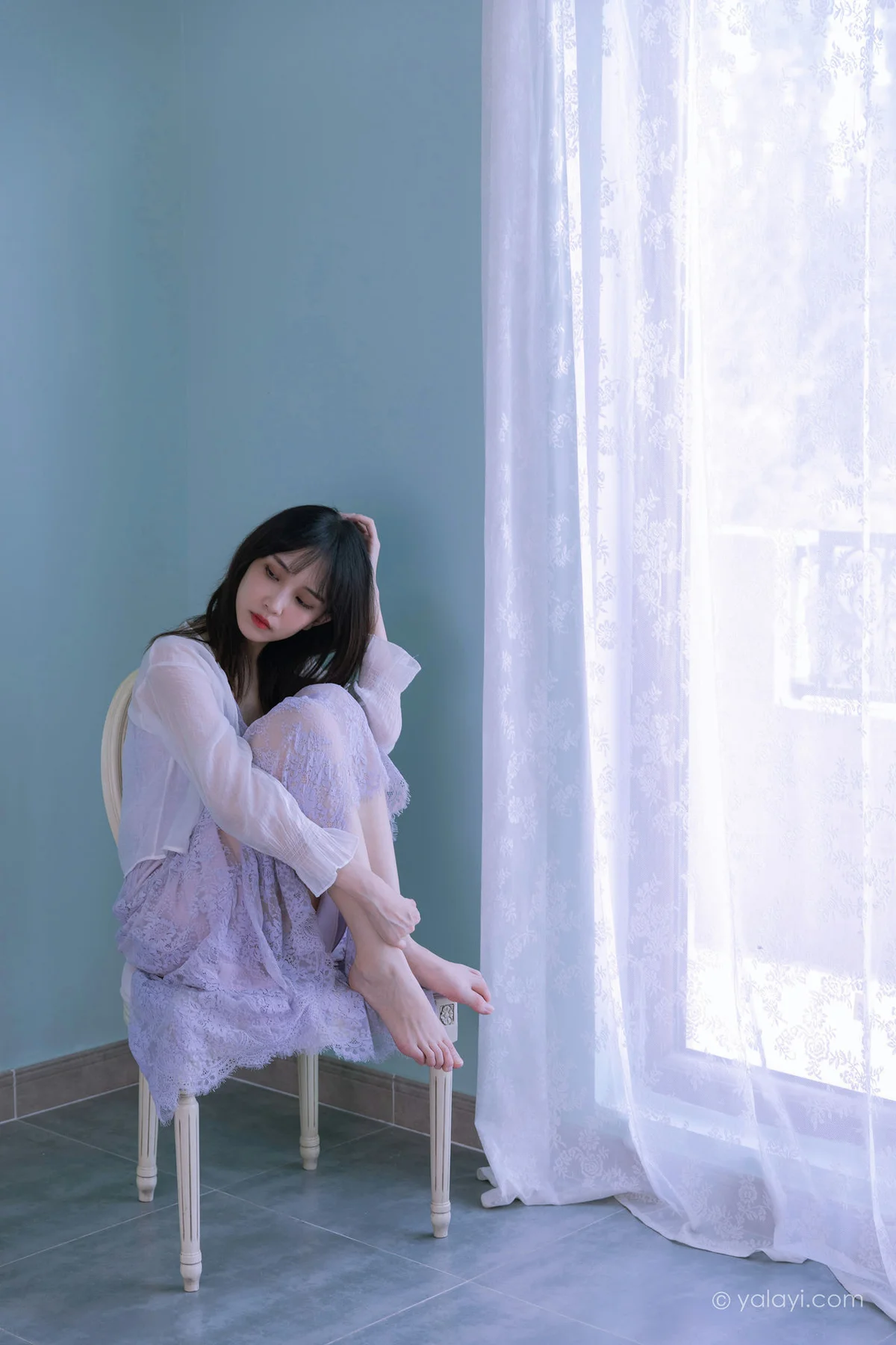 YALAYI 雅拉伊 Vol.795    妍妍 紫色的早晨 - 6