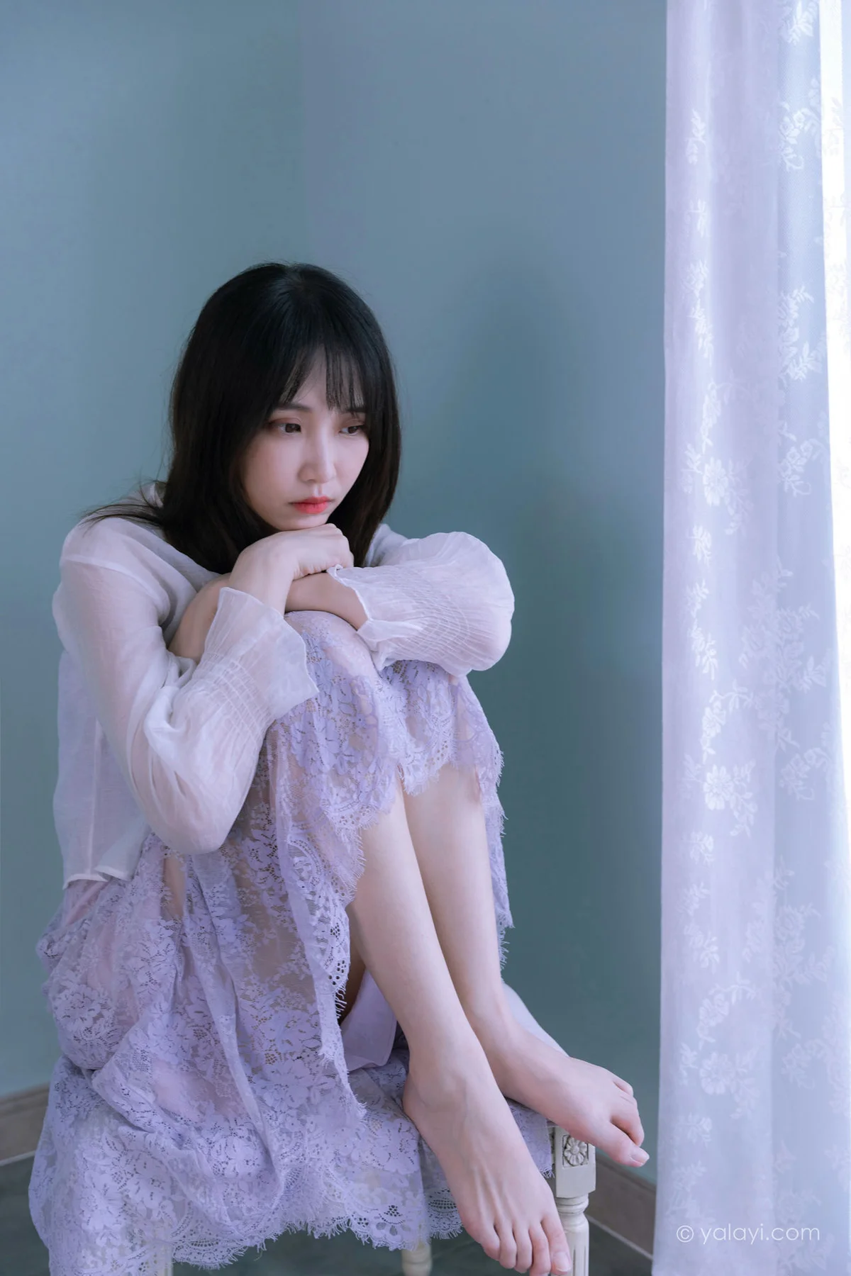 YALAYI 雅拉伊 Vol.795    妍妍 紫色的早晨 - 9