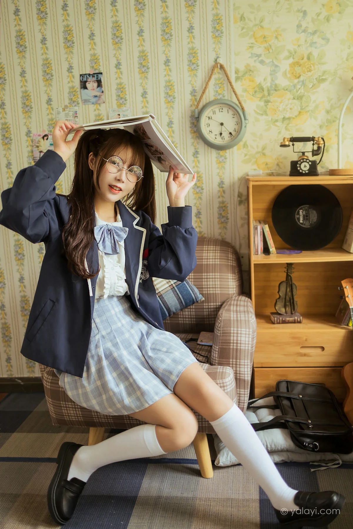 YALAYI 雅拉伊 Vol.801    钰慧 最爱的jk制服 - 9