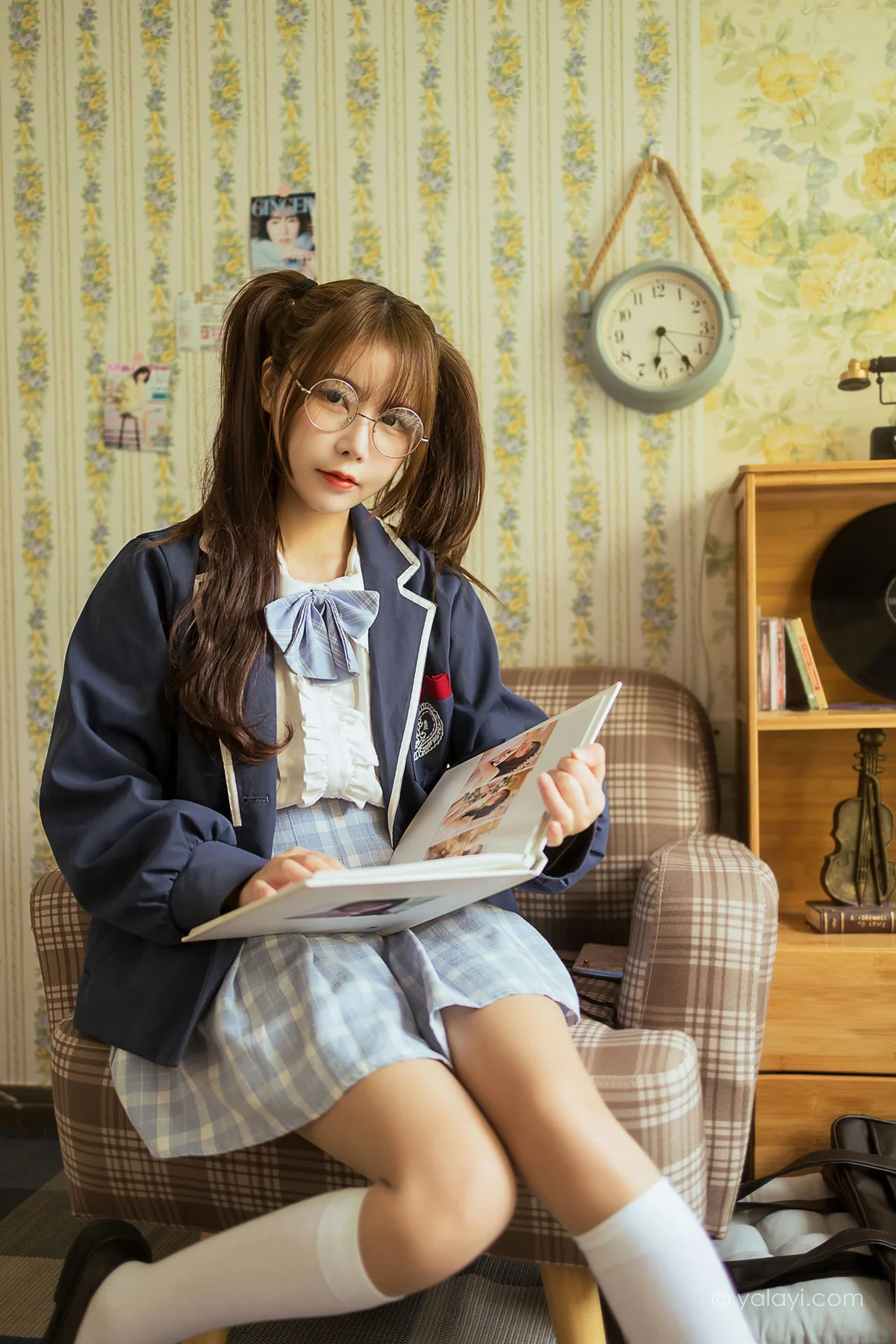 YALAYI 雅拉伊 Vol.801    钰慧 最爱的jk制服 - 10